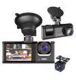 Black Box Dash Cam Front and Rear 4k