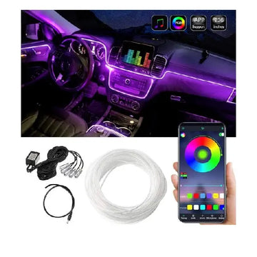 Car Dashboard Decorative Neon Strip Light – EL Glow Wire