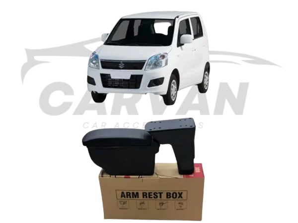 Suzuki Wagon R Arm Rest Console Box Black 2014-2024