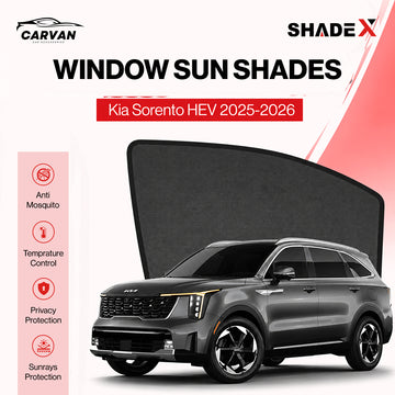 Shadex customFit Car Sun Shade | 98% UV Block | Kia Sorento HEV 2025-2026