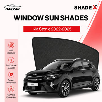 Shadex custom Fit Car Sun Shade | 98% UV Block| Kia stonic 2022-2025