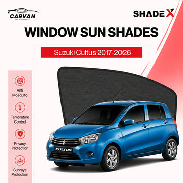 Shadex custom Fit Car Sun Shade | 98% UV Block| Suzuki cultus 2017-2026