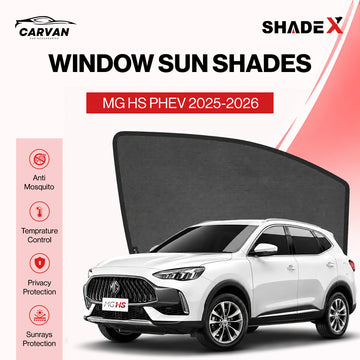 Shadex Custom-Fit Car Sun Shade | 98% UV Block |HG HS PHEV 2025-2026