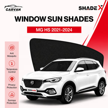 Shadex Custom-Fit Car Sun Shade | 98% UV Block |MG SH 2021-2024