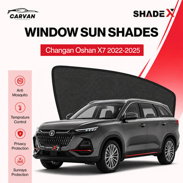 Shadex Custom-Fit Car Sun Shade | 98% UV Block | Changan oshan X7 2022-2026