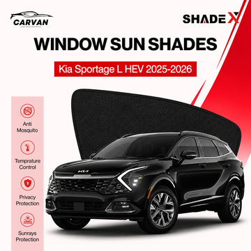 Shadex customFit Car Sun Shade | 98% UV Block | Kia sportage L HEV 2025-2026