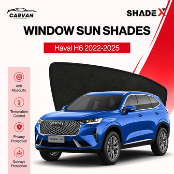 Shadex customFit Car Sun Shade | 98% UV Block | Haval H6 2022-2025