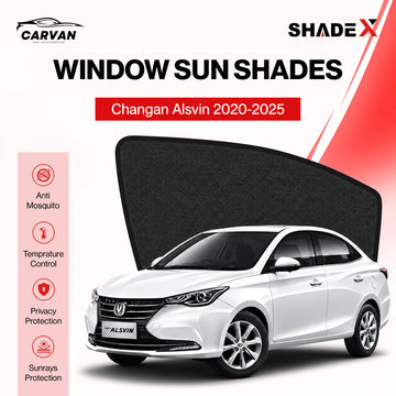 Shadex Custom-Fit Car Sun Shade | 98% UV Block | Changan Alsvin 2020-2025