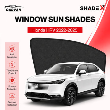 Shadex Custom-Fit Car Sun Shade | 98% UV Block | Honda HRV 2022-2025