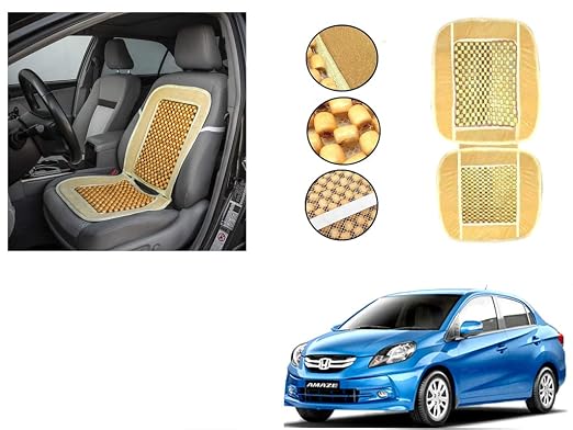 Wooden Bead Car Seat Cushion Cover – Cooling & Massage Seat Pad