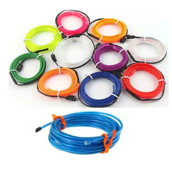 Car Dashboard Decorative Neon Strip Light – EL Glow Wire