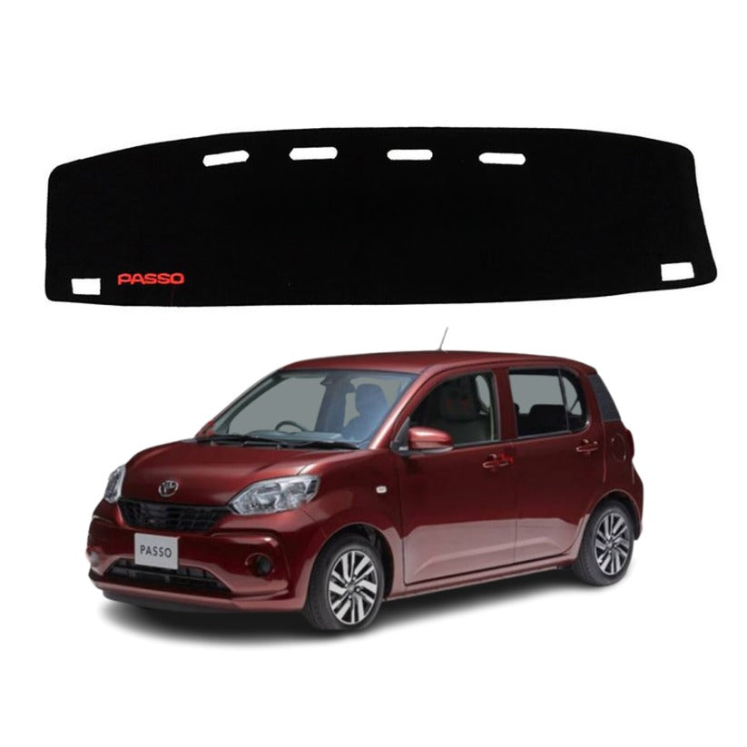 Toyota Passo Dash Cover 2016–2024 – Premium Anti-Slip & UV-Proof Dashboard Mat