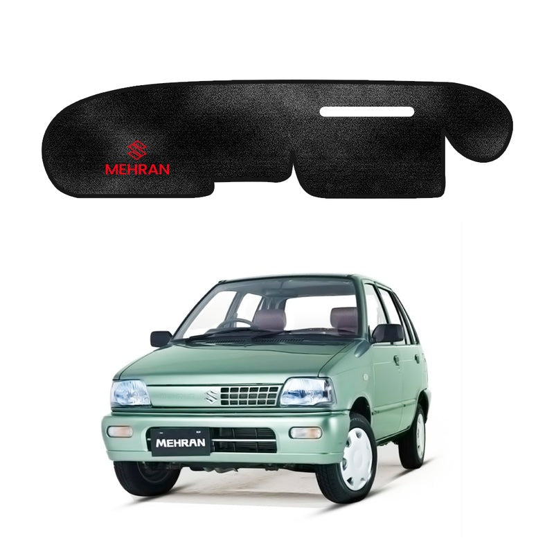 Suzuki Mehran Dash Cover 2000–2019 – Premium Anti-Slip & UV-Proof Dashboard Mat
